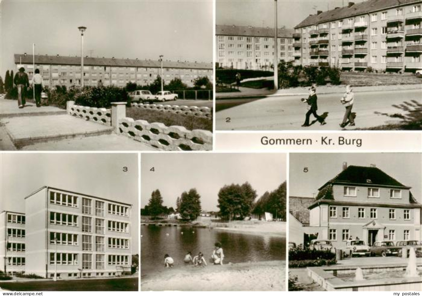 73891866 Gommern Max Planck Strasse Albert Schweitzer Strasse Oberschule II Am K - Gommern