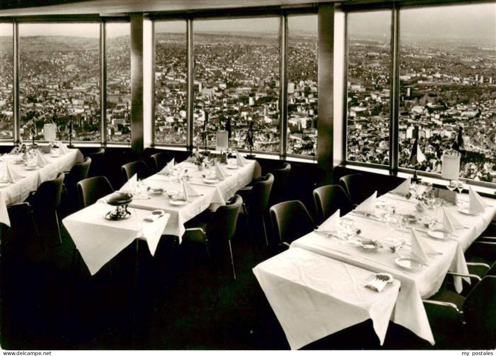 73891856 Stuttgart Fernsehturm Turmrestaurant Stuttgart - Stuttgart