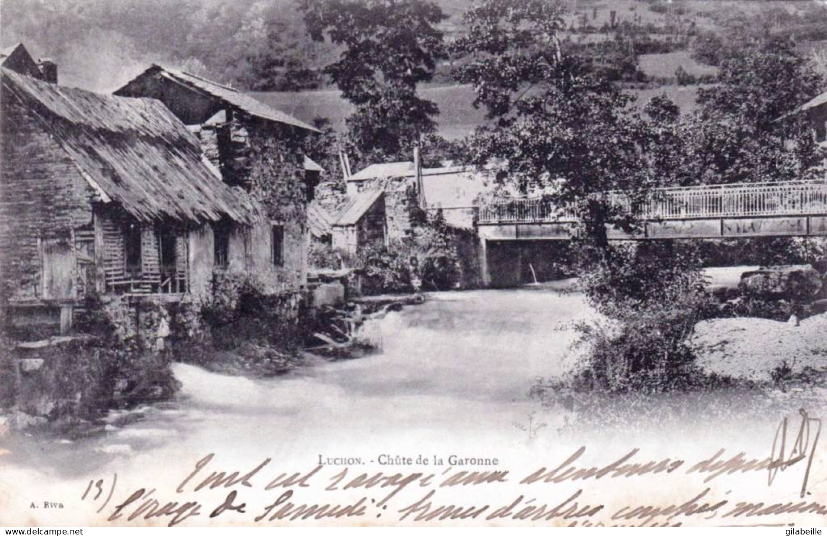 31 - Haute Garonne -  LUCHON - Chute De La Garonne - Luchon