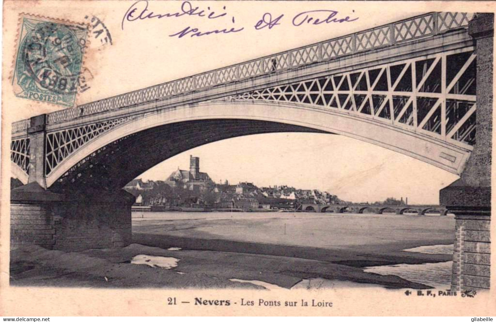 58 - Nievre -  NEVERS  -  Les Ponts Sur La Loire - Nevers