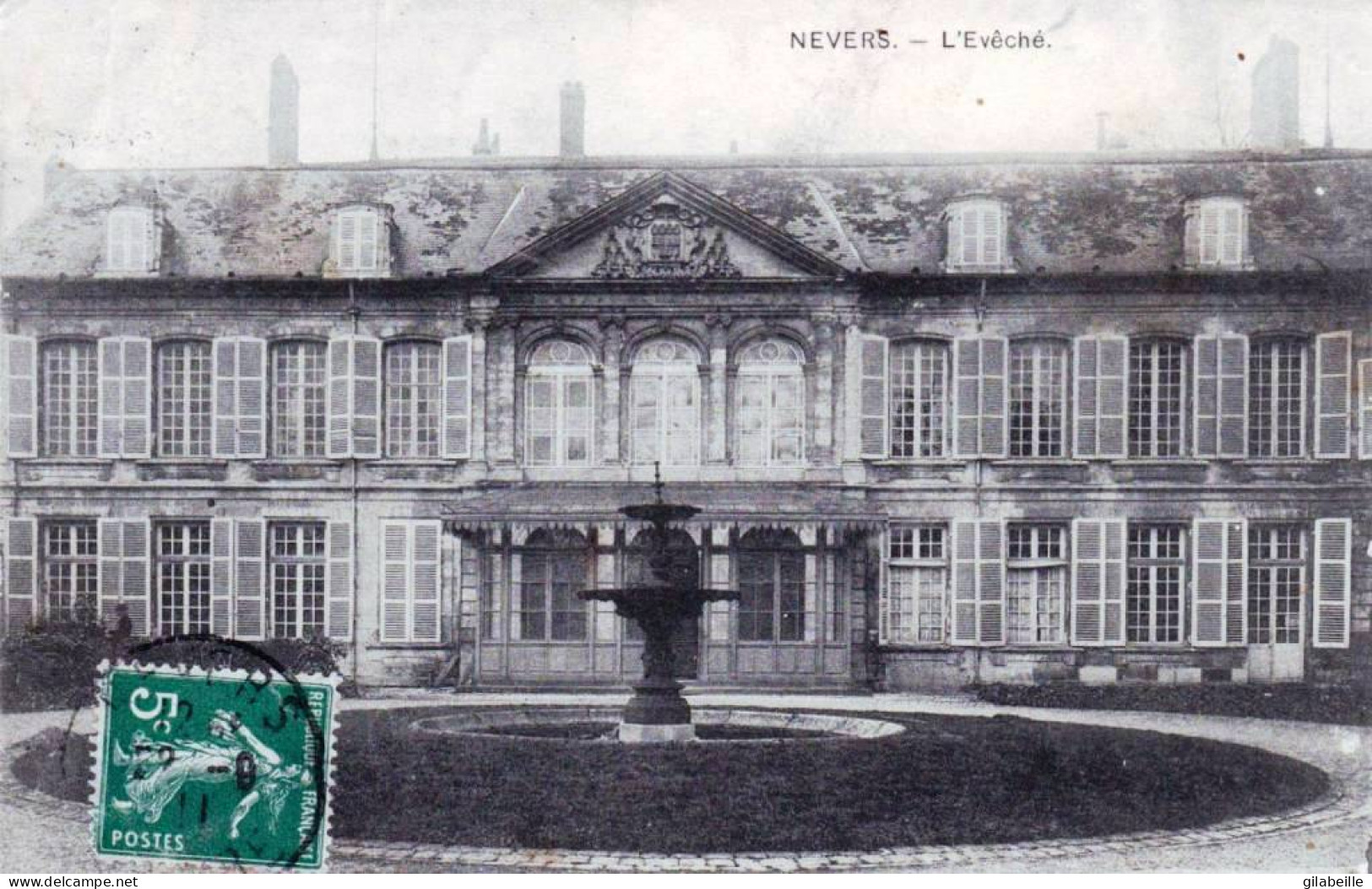 58 - Nievre -    NEVERS  -  L'évéché - Nevers