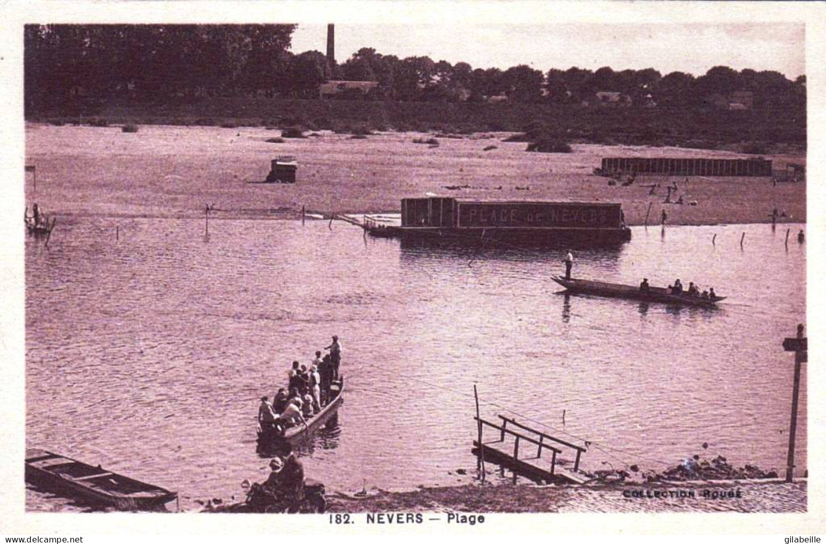 58 - Nievre -    NEVERS - La Plage - Nevers