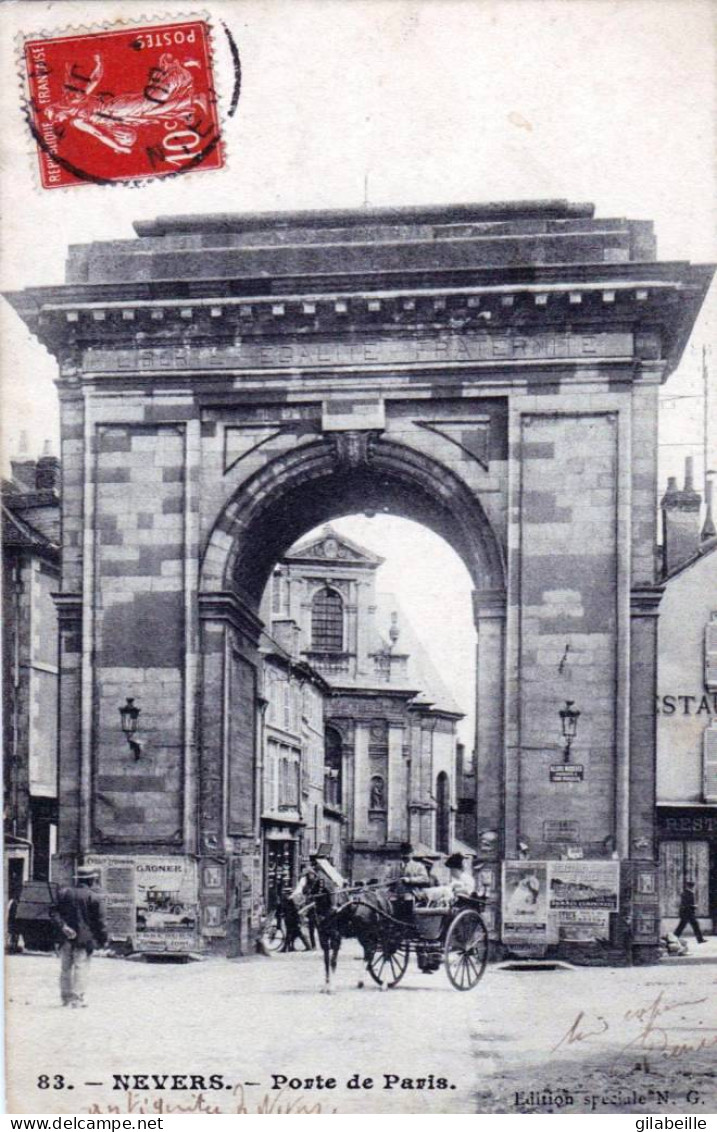 58 - Nievre -    NEVERS -   Porte De Paris - Nevers