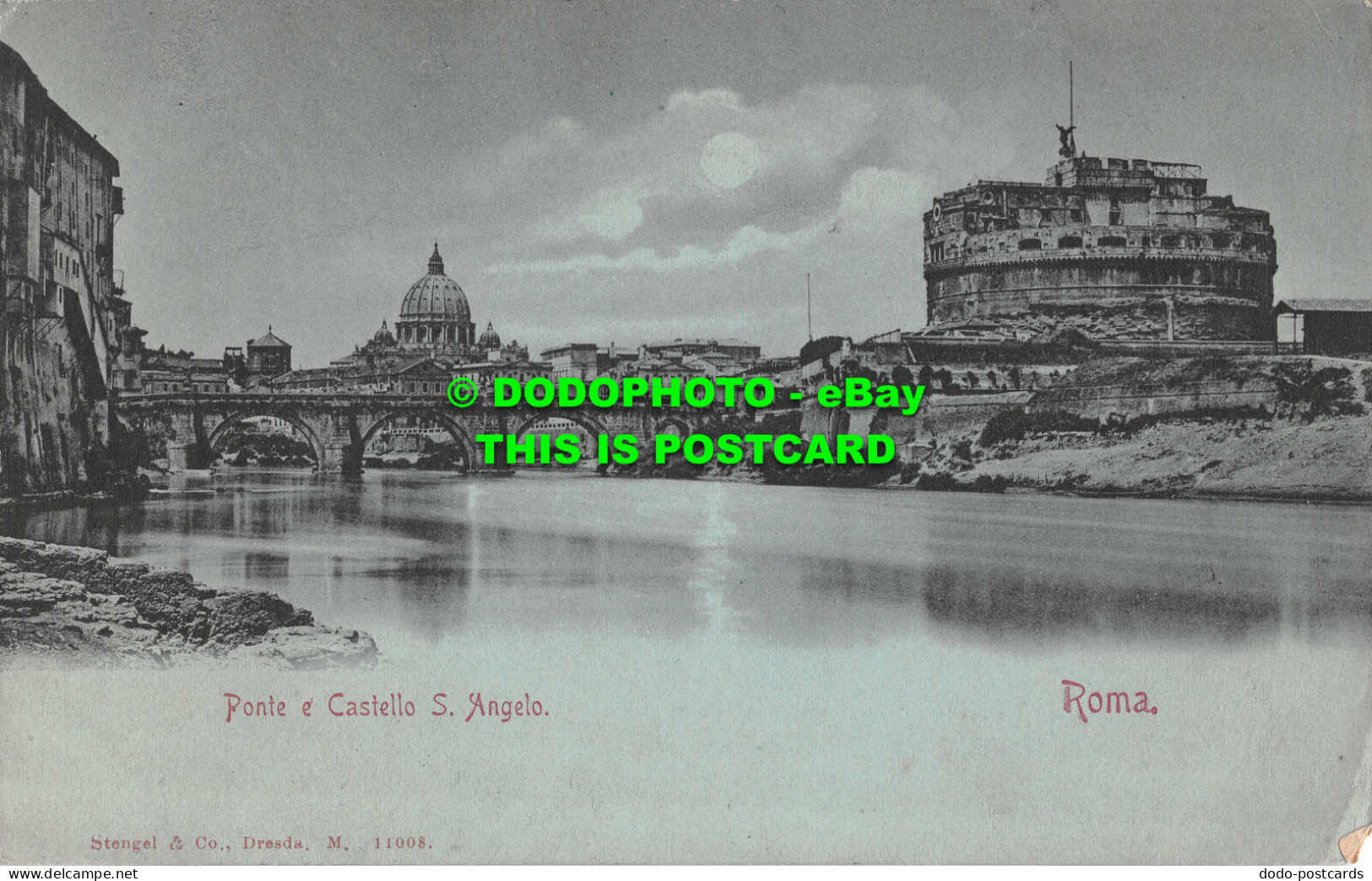 R497036 Roma. Ponte E Castello S. Angelo. Stengel - Mondo