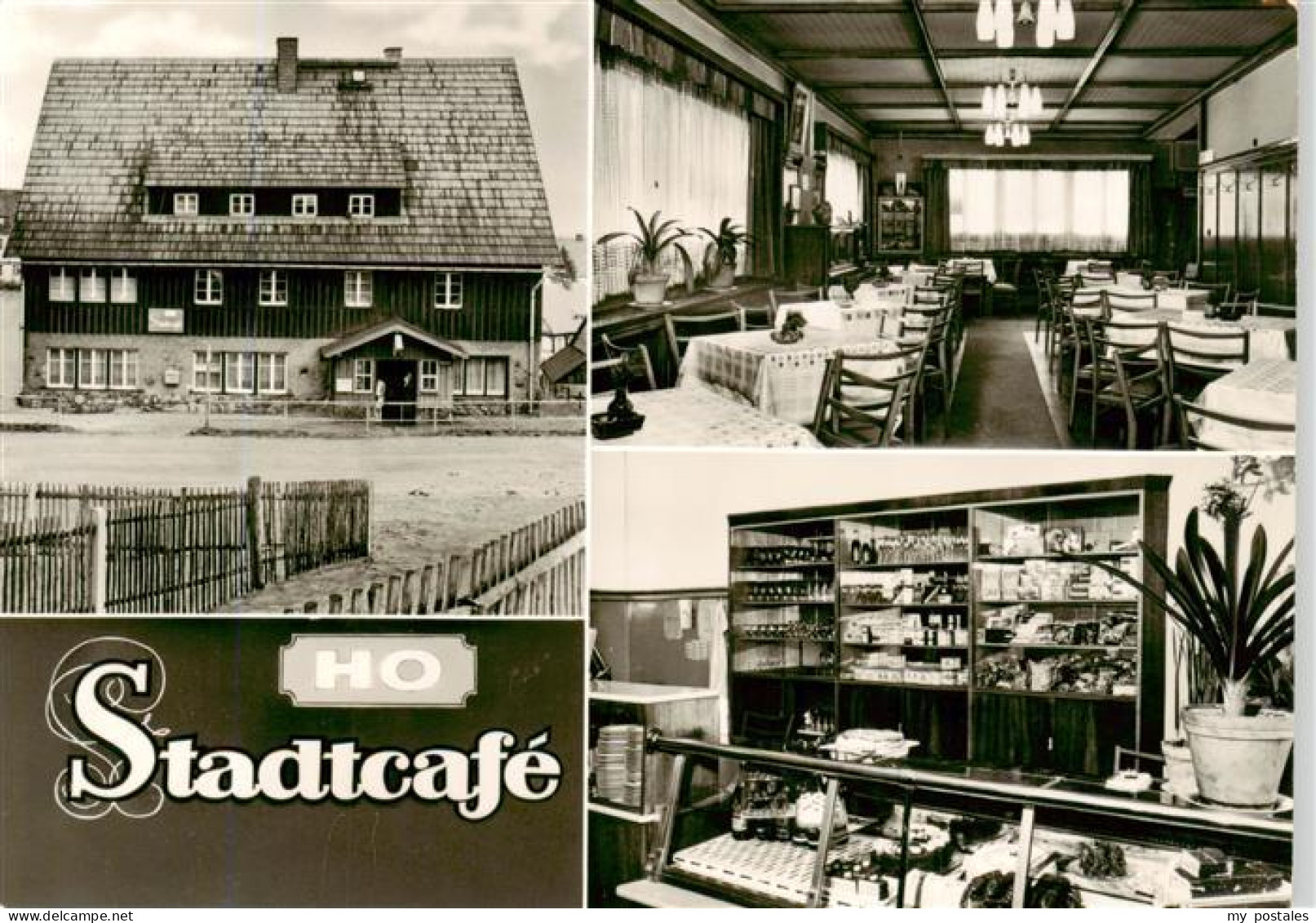 73891576 Altenberg  Osterzgebirge HO Stadtcafe Gaststube Verkaufstheke  - Geising