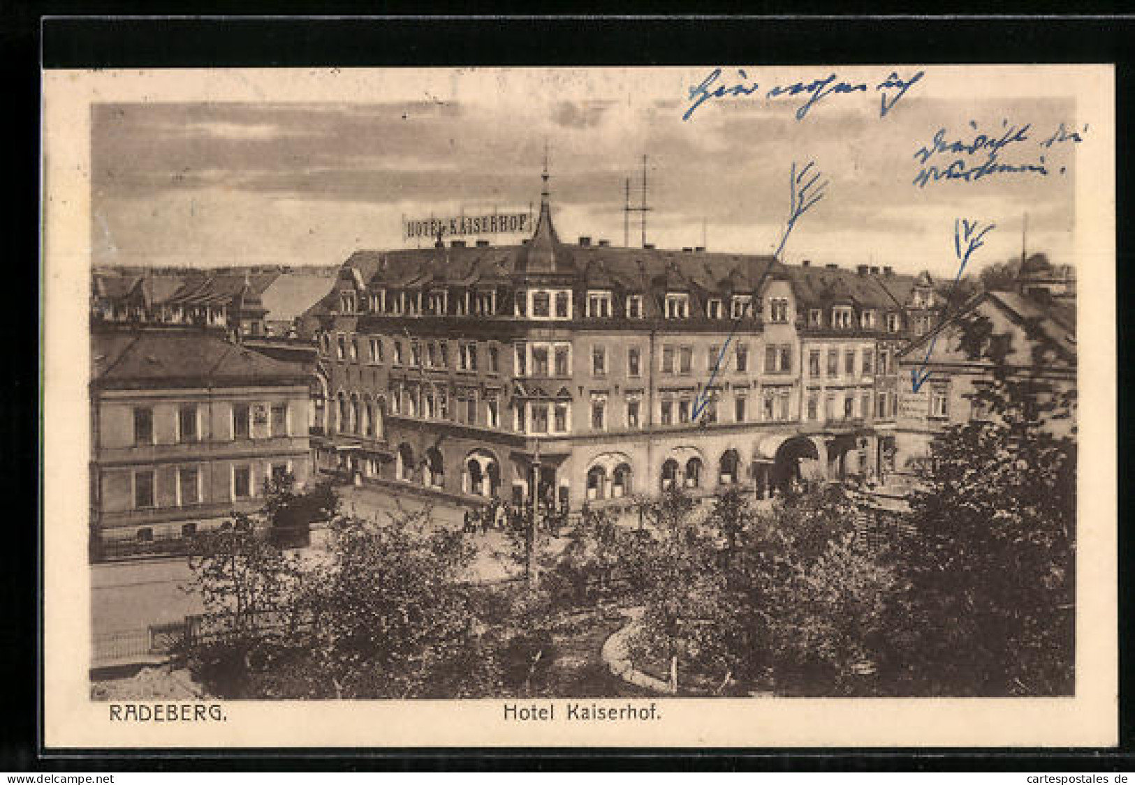 AK Radeberg, Hotel Kaiserhof  - Radeberg