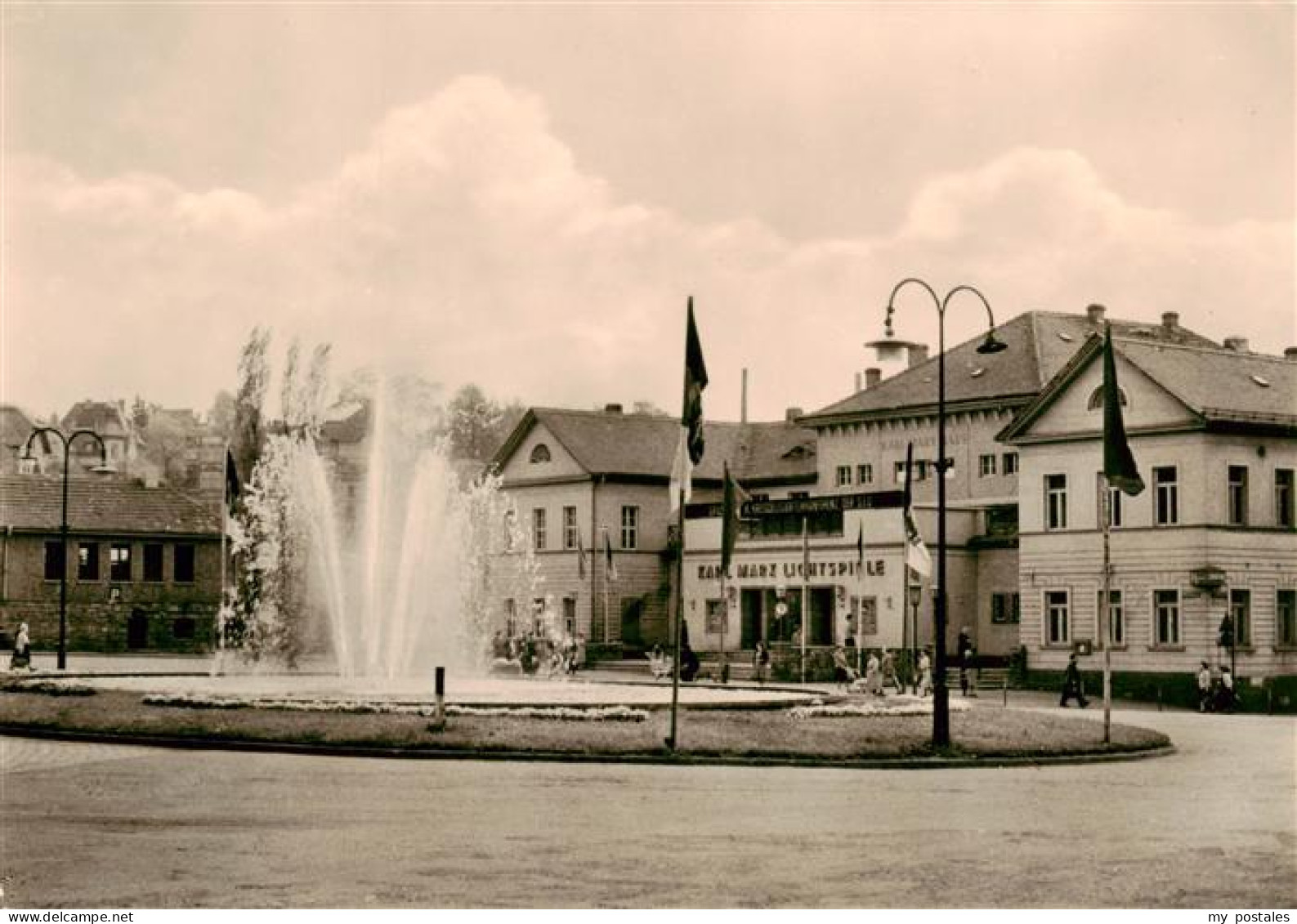 73891446 Eisenberg  Thueringen Platz Der Republik  - Eisenberg