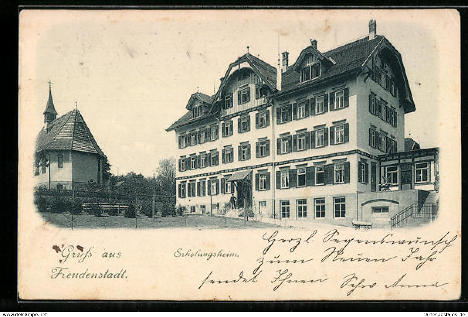 AK Freudenstadt, Blick Auf Das Erholungsheim  - Freudenstadt