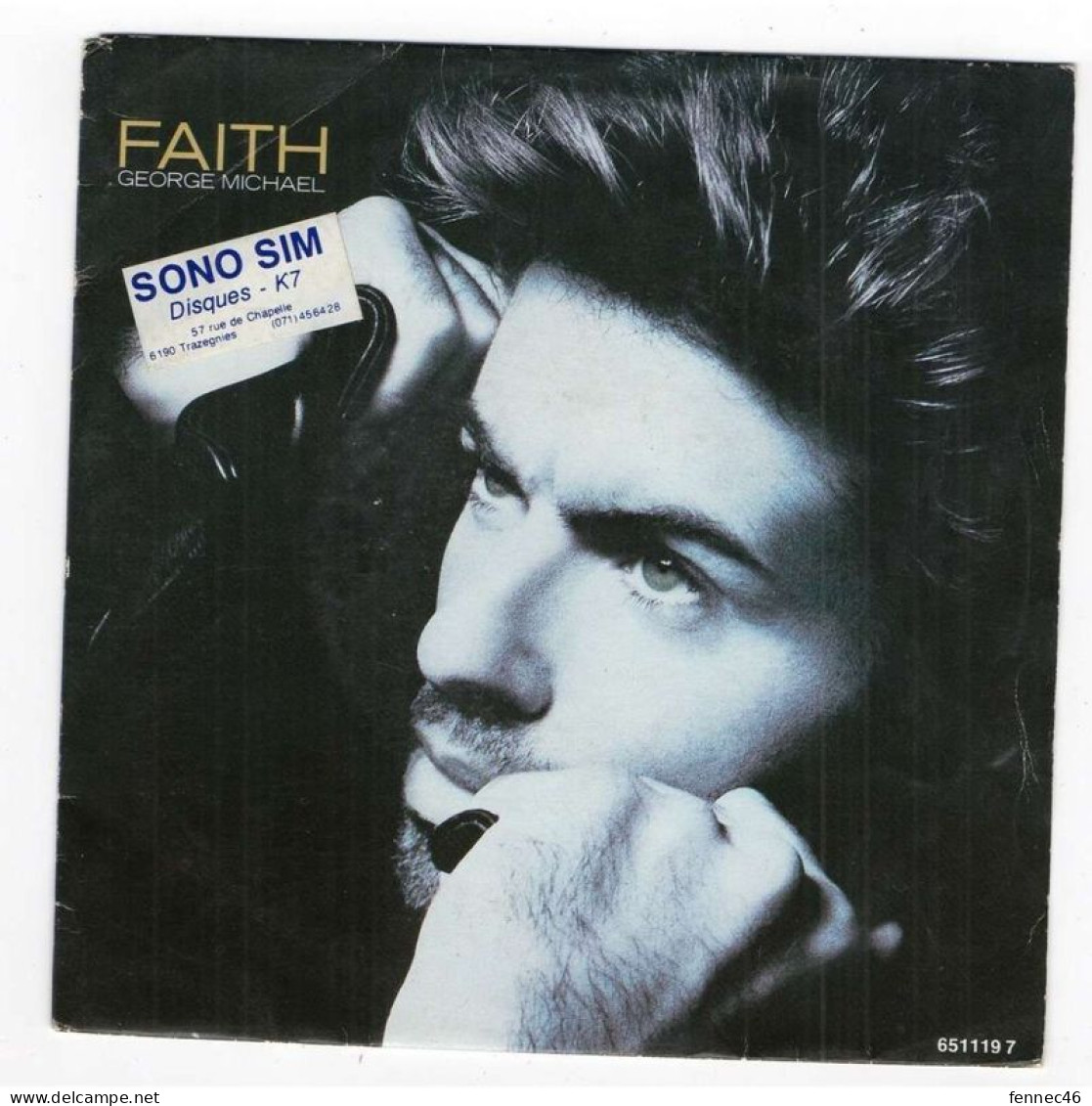 * Vinyle  45T -  George Michael -  FAITH - HAND TO MOUTH - Altri - Inglese