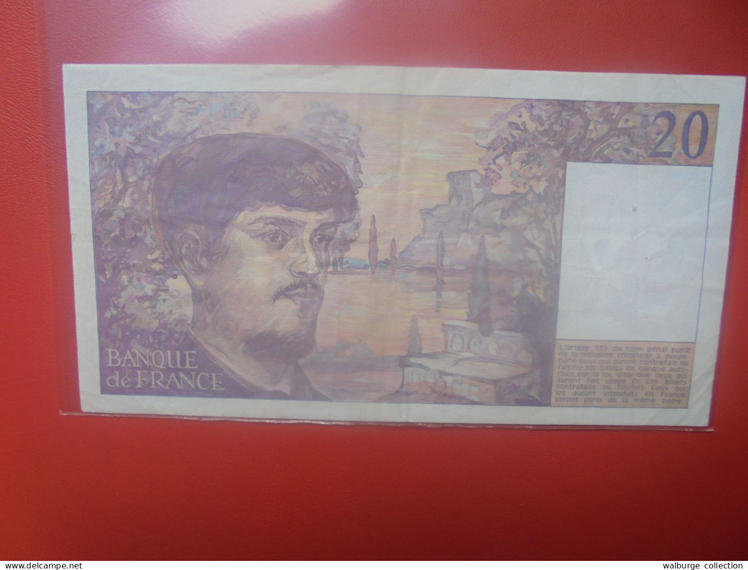 FRANCE 20 FRANCS 1983 Circuler (B.33) - 20 F 1980-1997 ''Debussy''