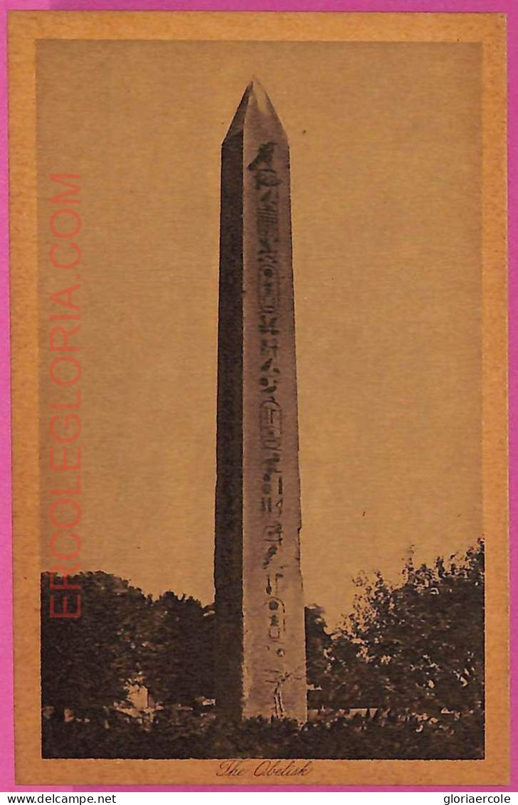 Ag2638  - EGYPT - VINTAGE POSTCARD  -  The Obelisk - Sonstige & Ohne Zuordnung