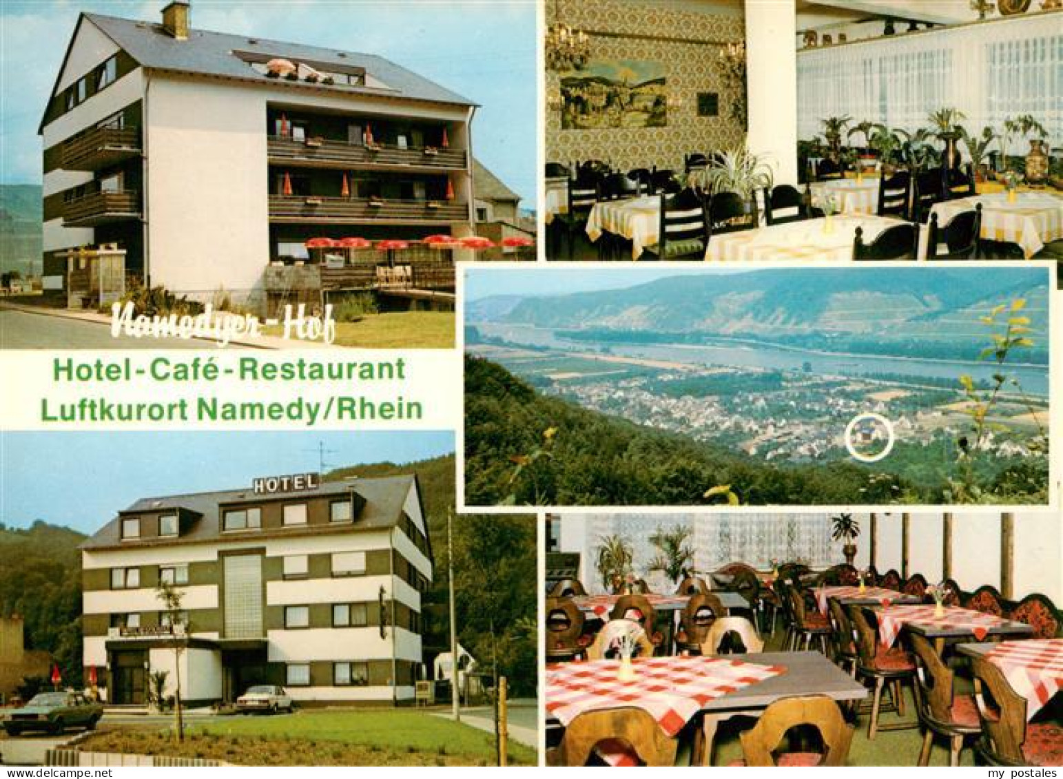 73891282 Namedy Hotel Cafe Restaurant Namedyer Hof Gastraeume Panorama Namedy - Andernach