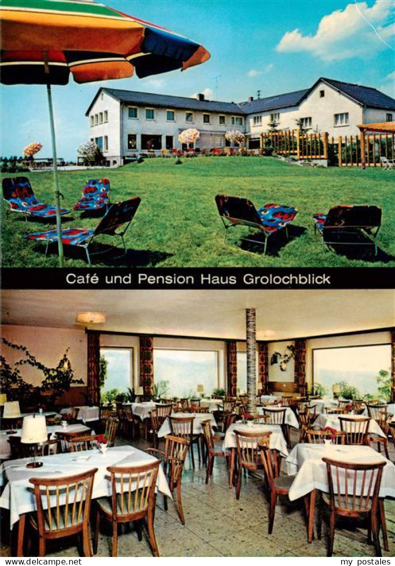 73891266 Presberg Rheingau Ruedesheim Cafe Pension Haus Grolochblick Gastraum  - Ruedesheim A. Rh.