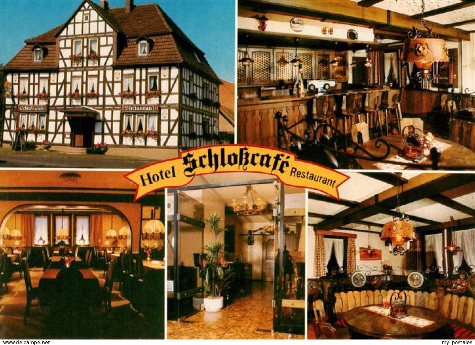 73891232 Ziegenhain Hessen Hotel Landgraf Schlosscafe Restaurant Gastraeume Bar  - Schwalmstadt