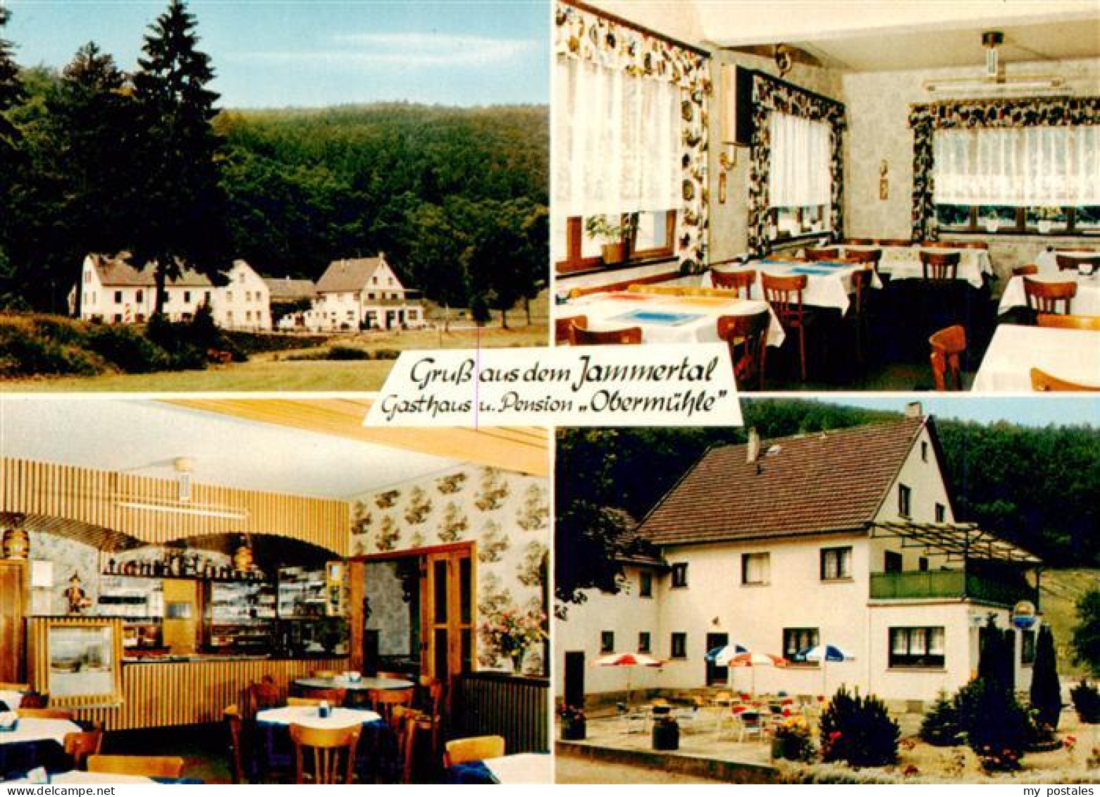 73891215 Nassau Lahn Gaststaette Pension Obermuehle Gastraeume Terrasse Nassau L - Nassau