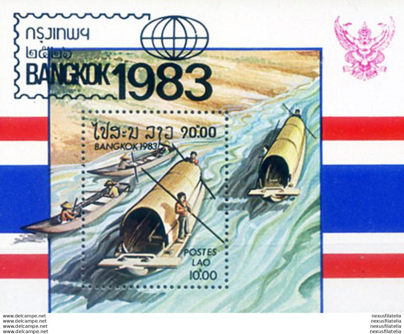 "Bangkok 1983". Imbarcazioni. - Laos