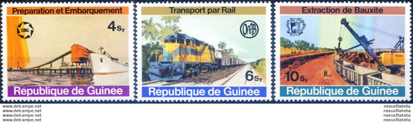 Bauxite 1974. - Guinée (1958-...)
