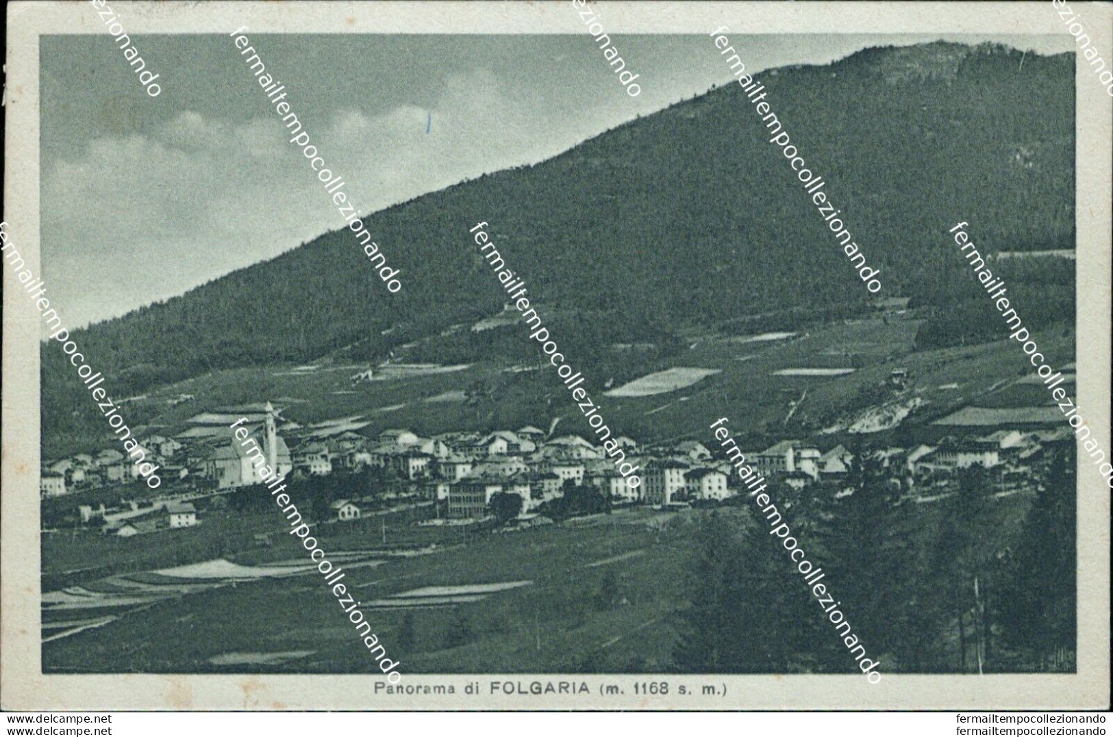 Cm431 Cartolina Panorama Di Folgaria  Provincia Di  Trento Trentino - Trento