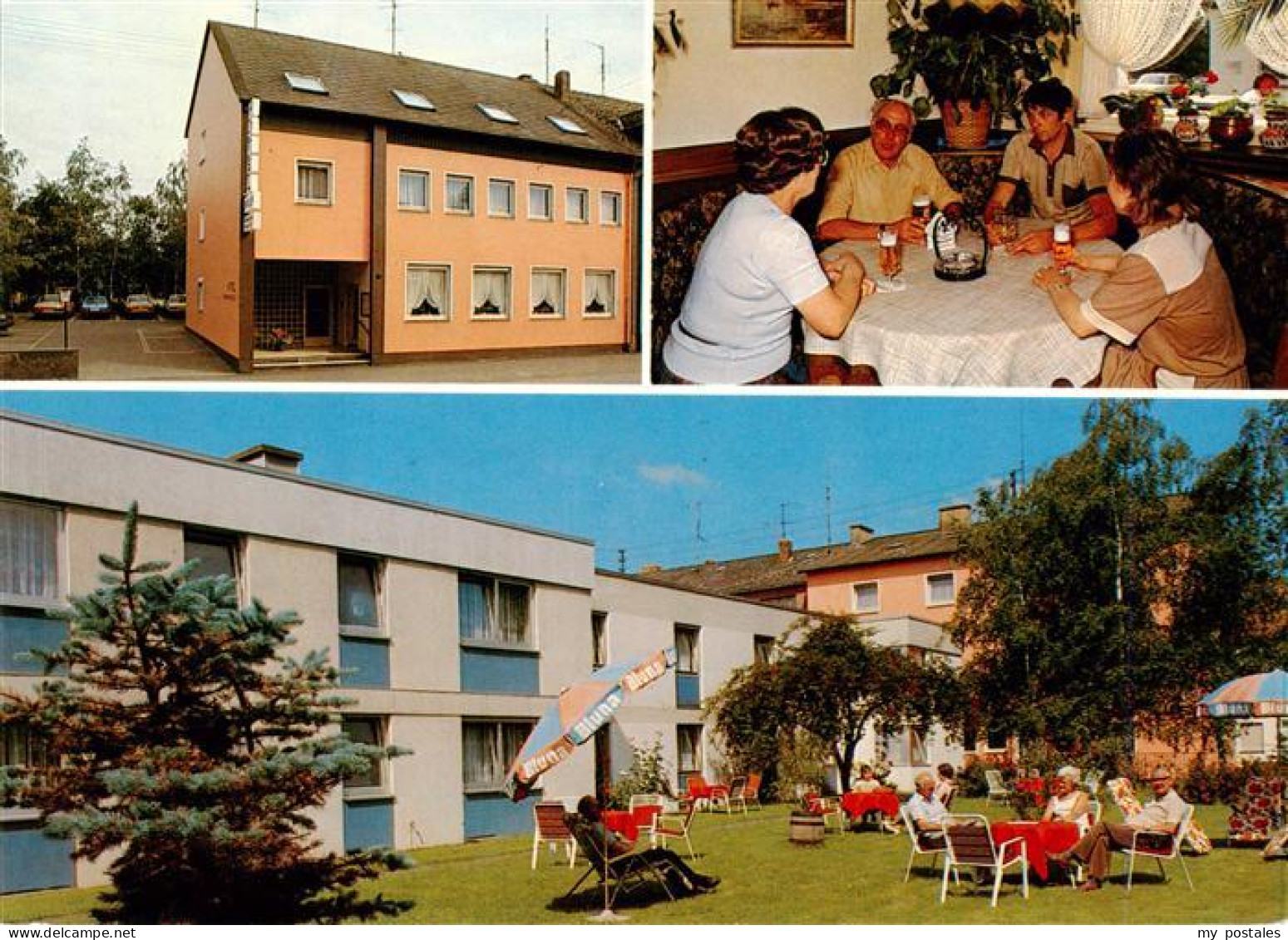 73890821 Konz Conz Parkhotel Restaurant Wahlen Gaststube Liegewiese  - Konz