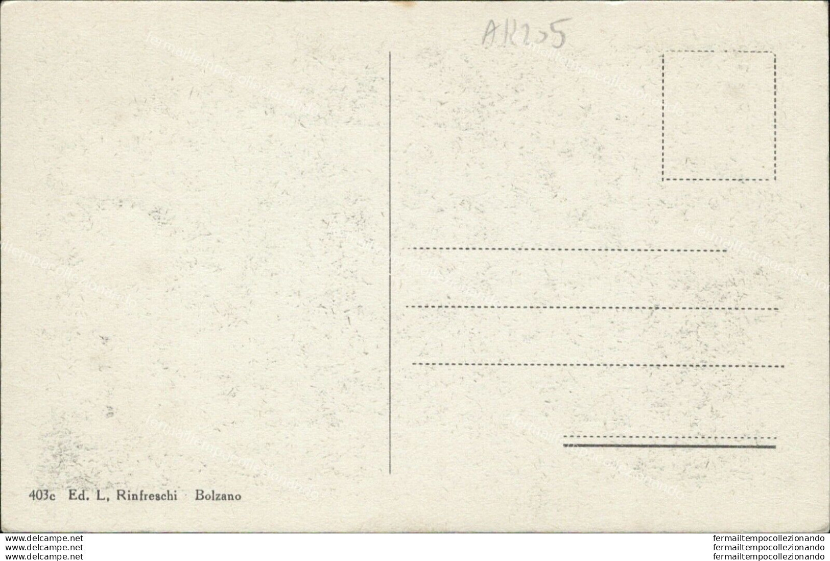 Ar205 Cartolina Bolzano Citta' Teleferica Colle - Bolzano (Bozen)