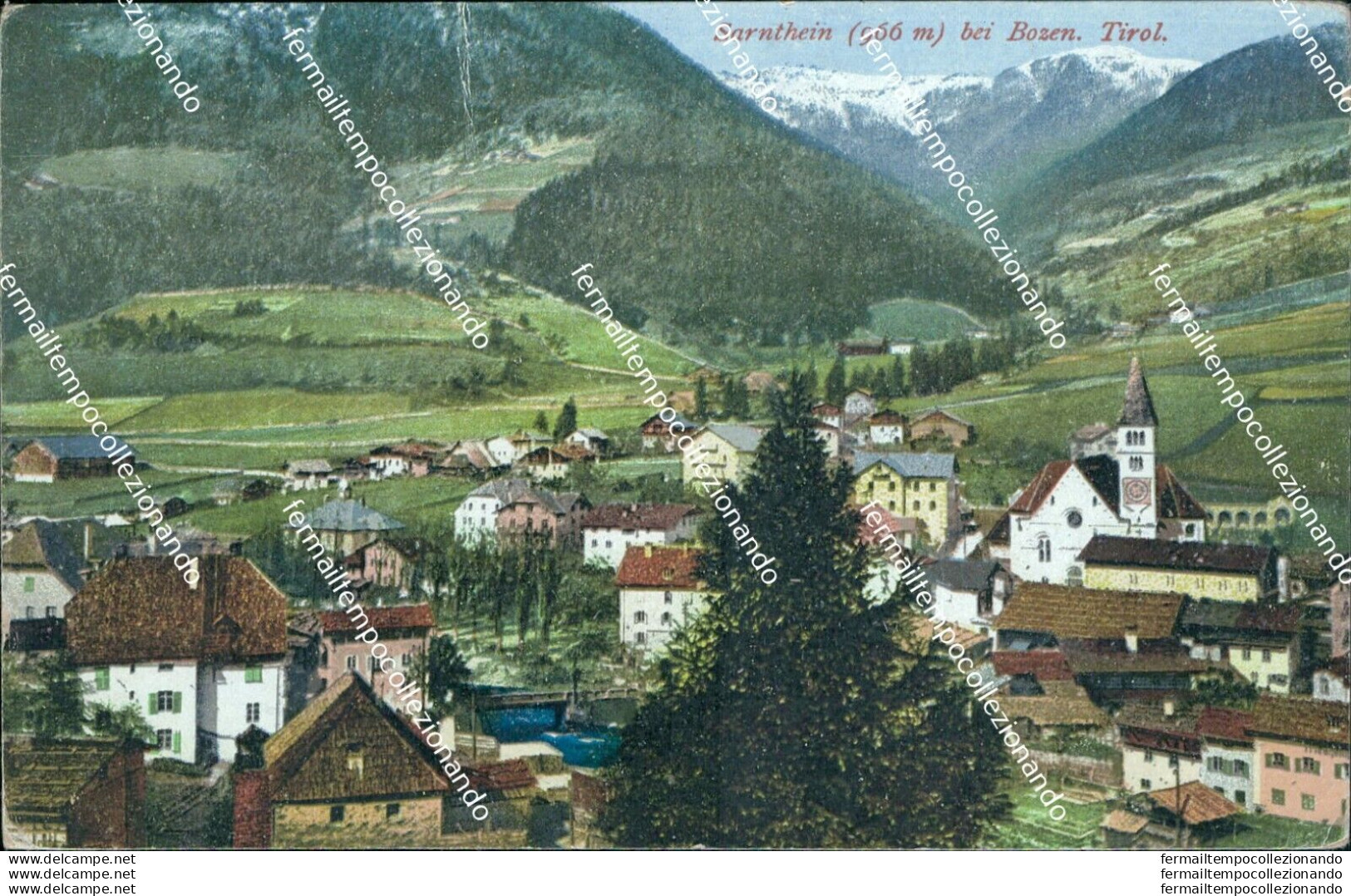 Bf401 Cartolina Sarnthein Bozen Tirol Provincia Di Bolzano - Bolzano (Bozen)
