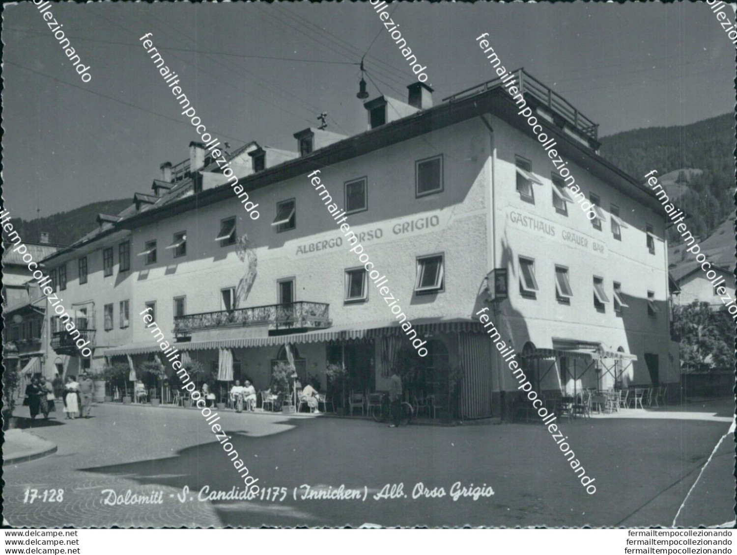 Bm402 Cartolina S.candido Albergo Orso Grigio Provincia Di Bolzano - Bolzano