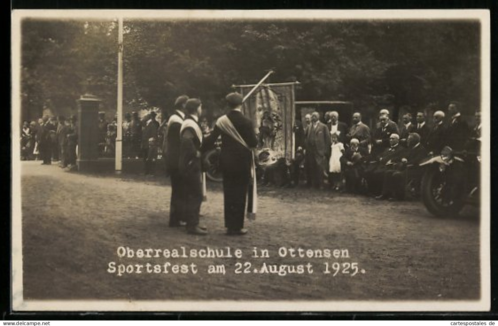 AK Ottensen, Oberrealschule, Sportfest Am 22. August 1925  - Altona