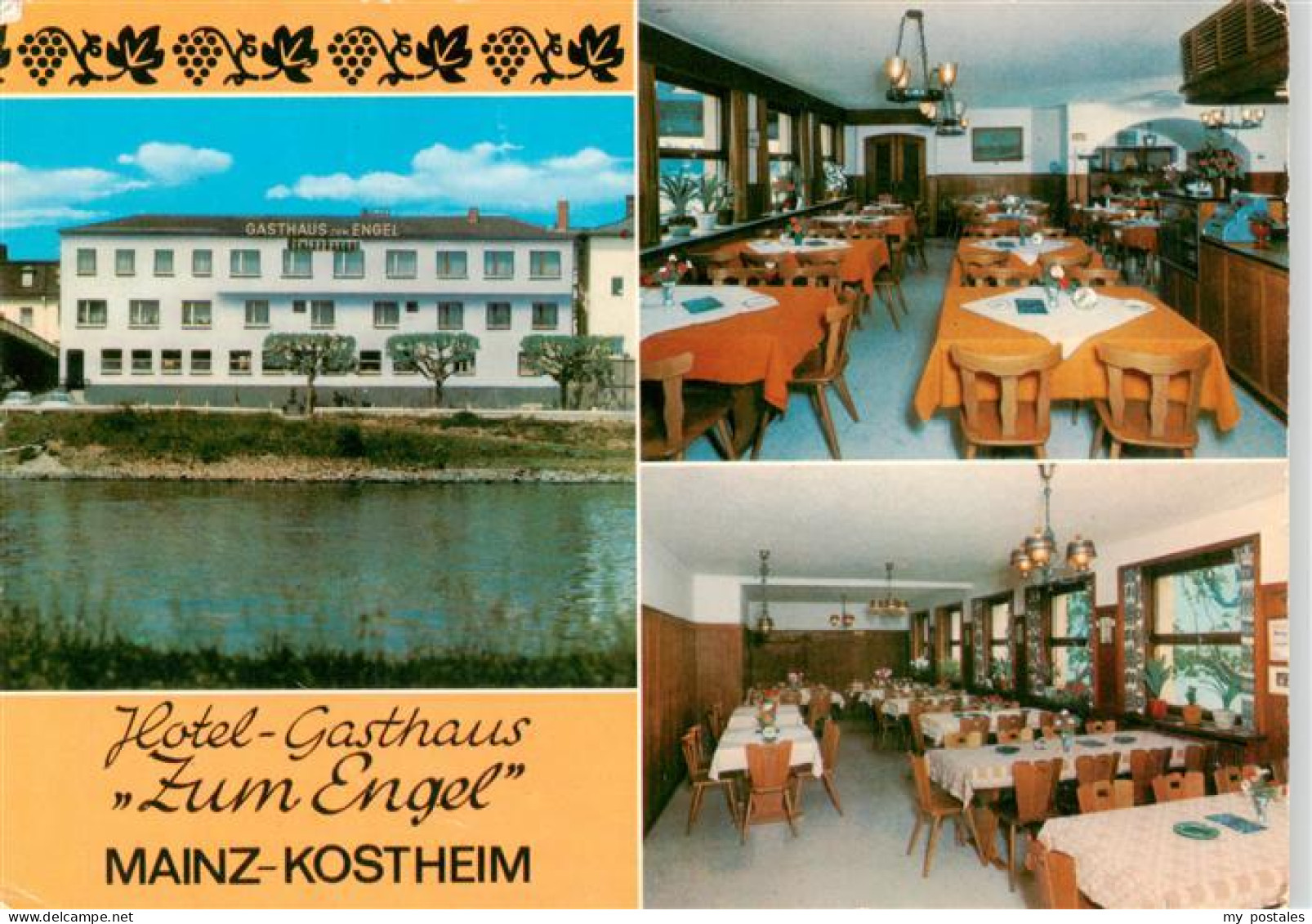 73890699 Kostheim Mainz Gasthaus Zum Engel Gastraeume Kostheim Mainz - Wiesbaden