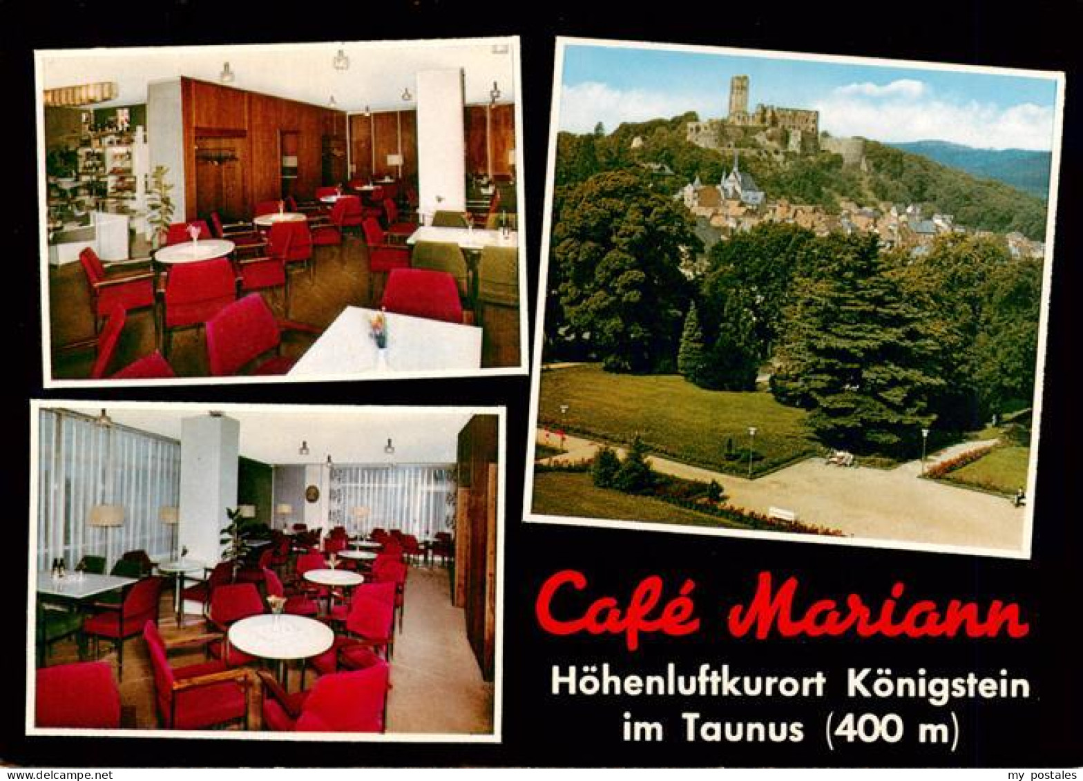 73890686 Koenigstein  Taunus Cafe Mariann Gastraeume Burg  - Koenigstein