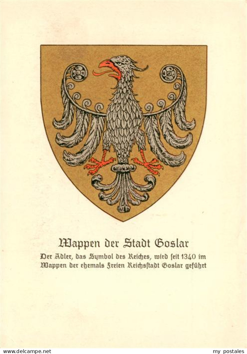 73890639 Goslar Wappen Der Stadt Goslar - Goslar