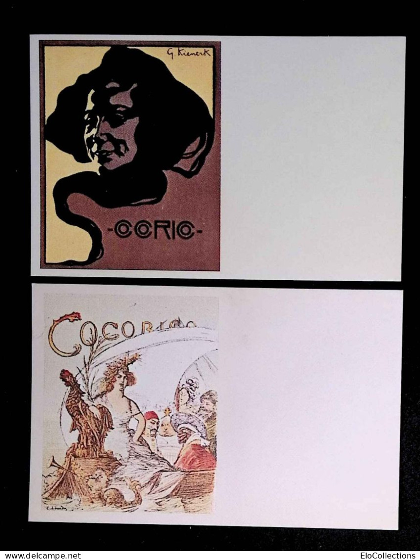 Cp, Reproduction Cecodi, Illustrateurs, Signés, Vierge, Cocorico, LOT DE 2 CARTES POSTALES - Autres & Non Classés