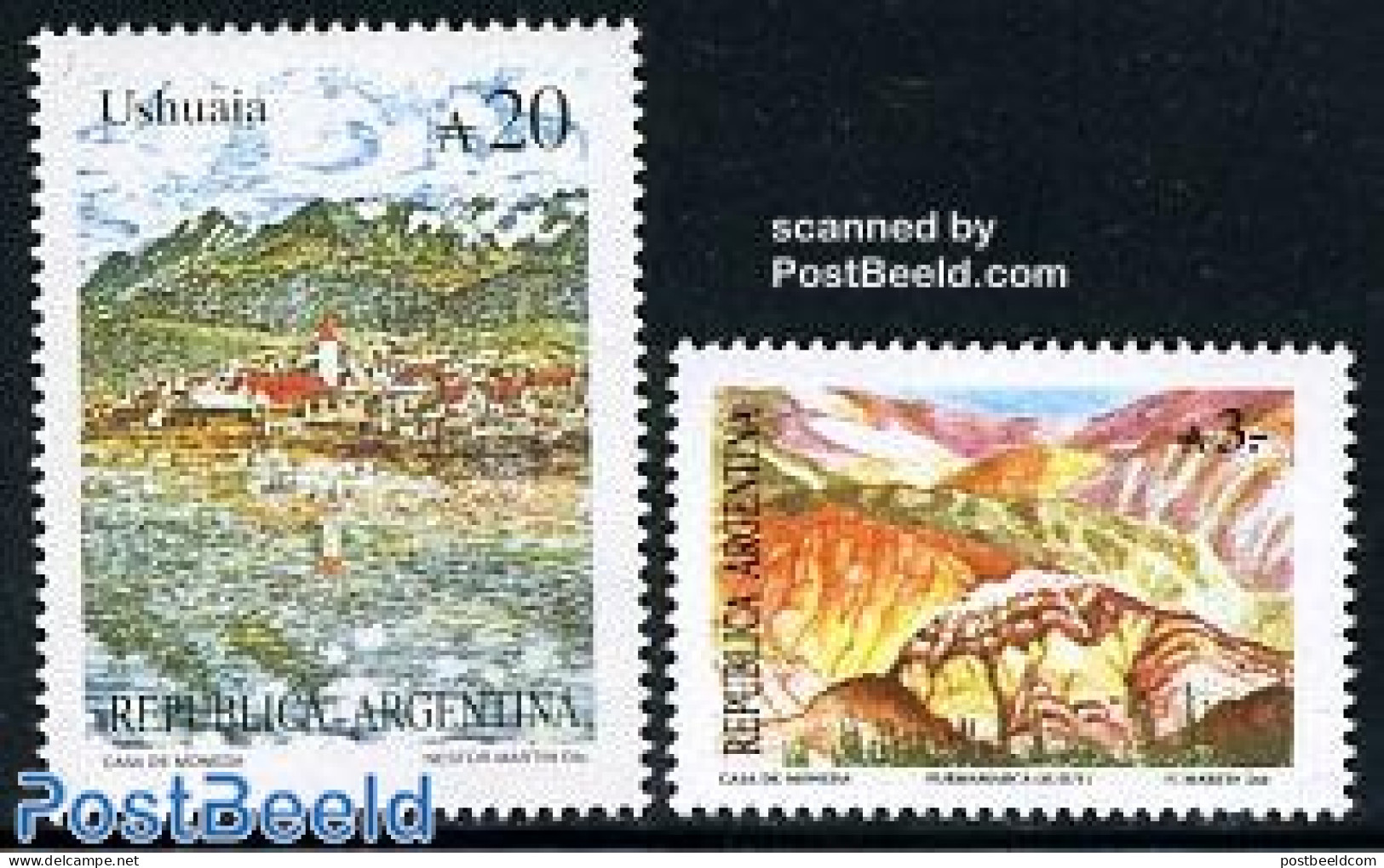 Argentina 1988 Tourism 2v, Mint NH - Nuevos