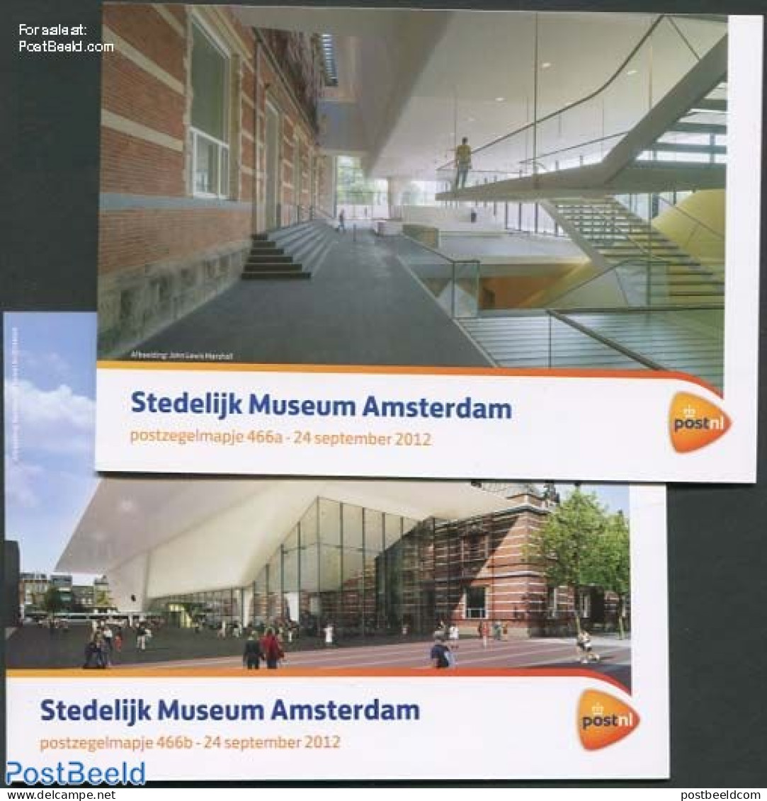 Netherlands 2012 Stedelijk Museum Presentation Pack 466a+b, Mint NH, Art - Modern Art (1850-present) - Museums - Unused Stamps