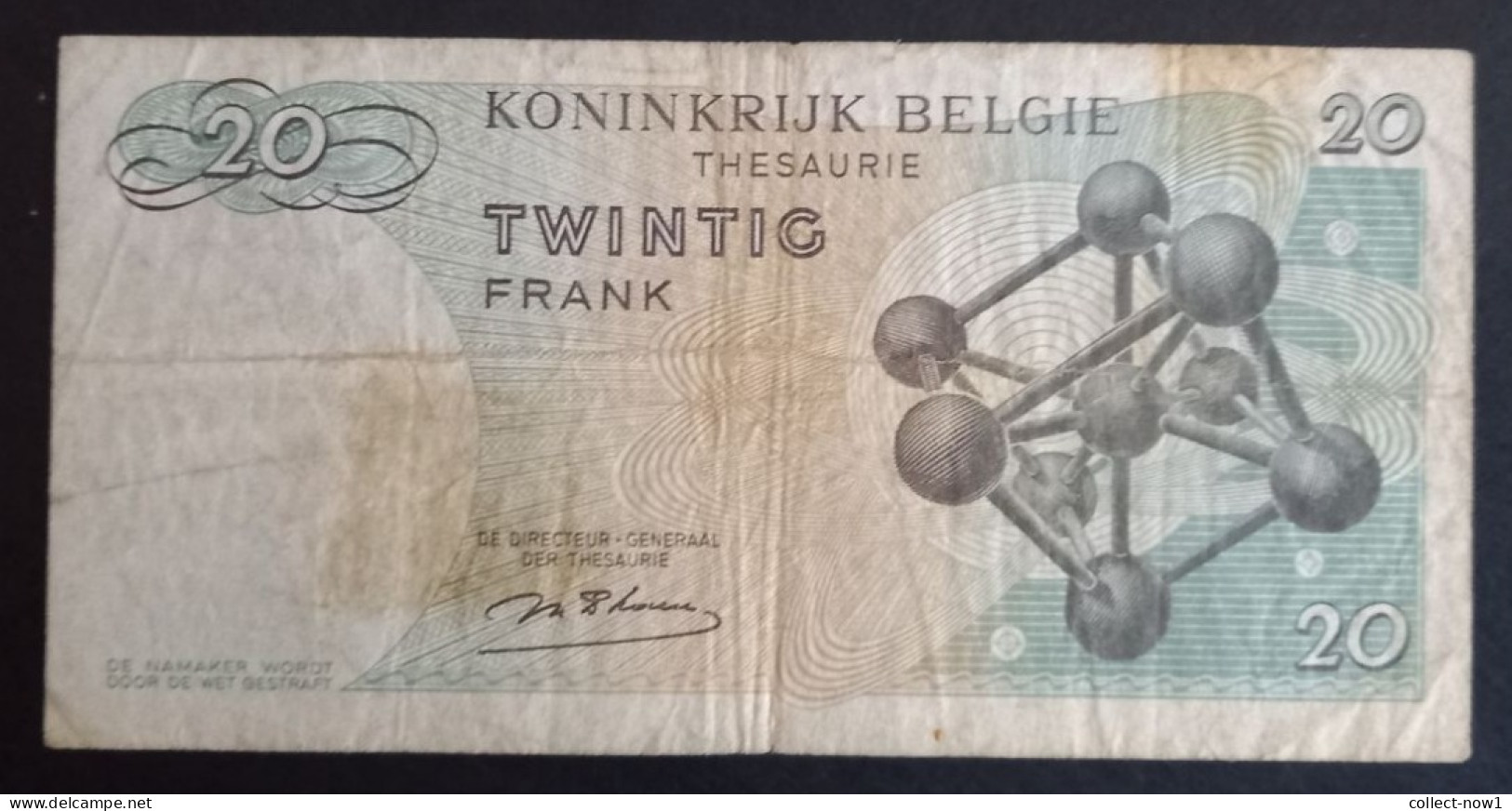 #1     BELGIQUE - 20 Vingt Francs 1964 - Royaume De Belgique - Andere & Zonder Classificatie