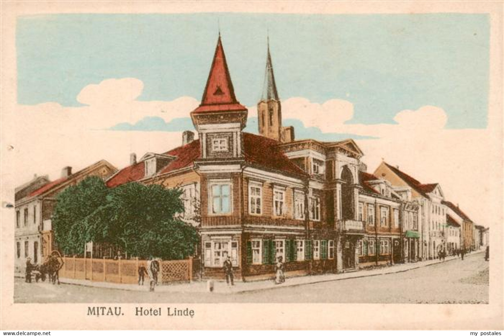 73890309 Mitau Jelgava Latvia Hotel Linde  - Lettonie