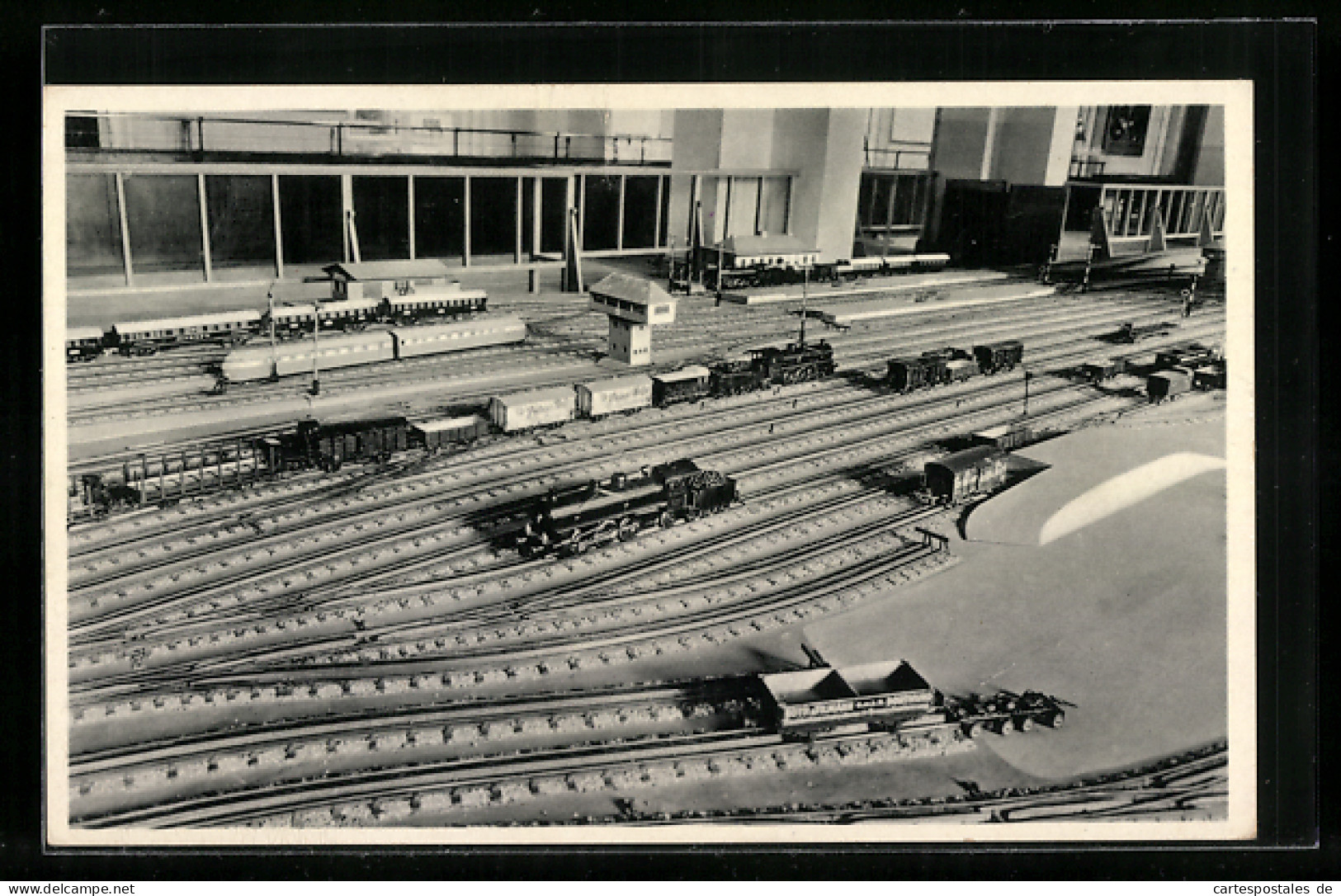 AK Berlin, Verkehrs- Und Bau-Museum, Modell-Güterbahnhof, Invalidenstrasse  - Mitte