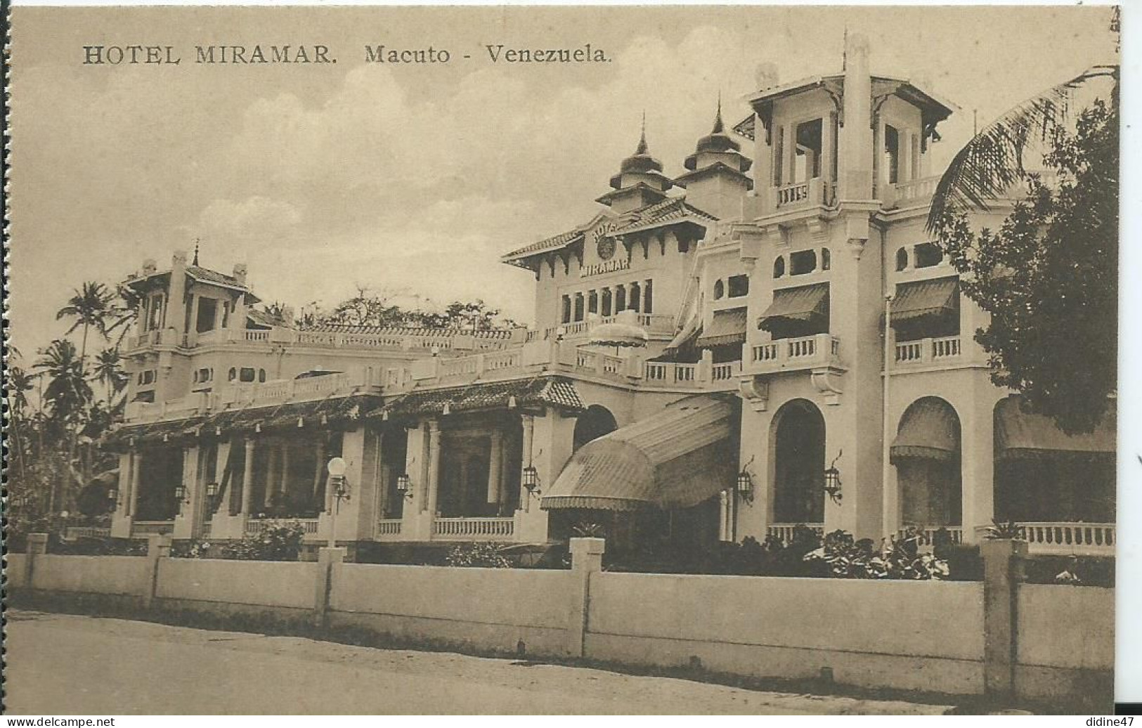 VENEZUELA - HOTEL MIRAMAR - MACUTO - Venezuela