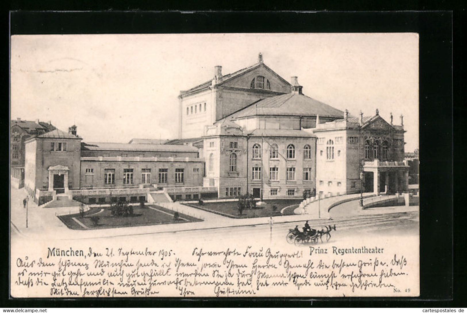 AK München, Prinz-Regenten-Theater  - Théâtre