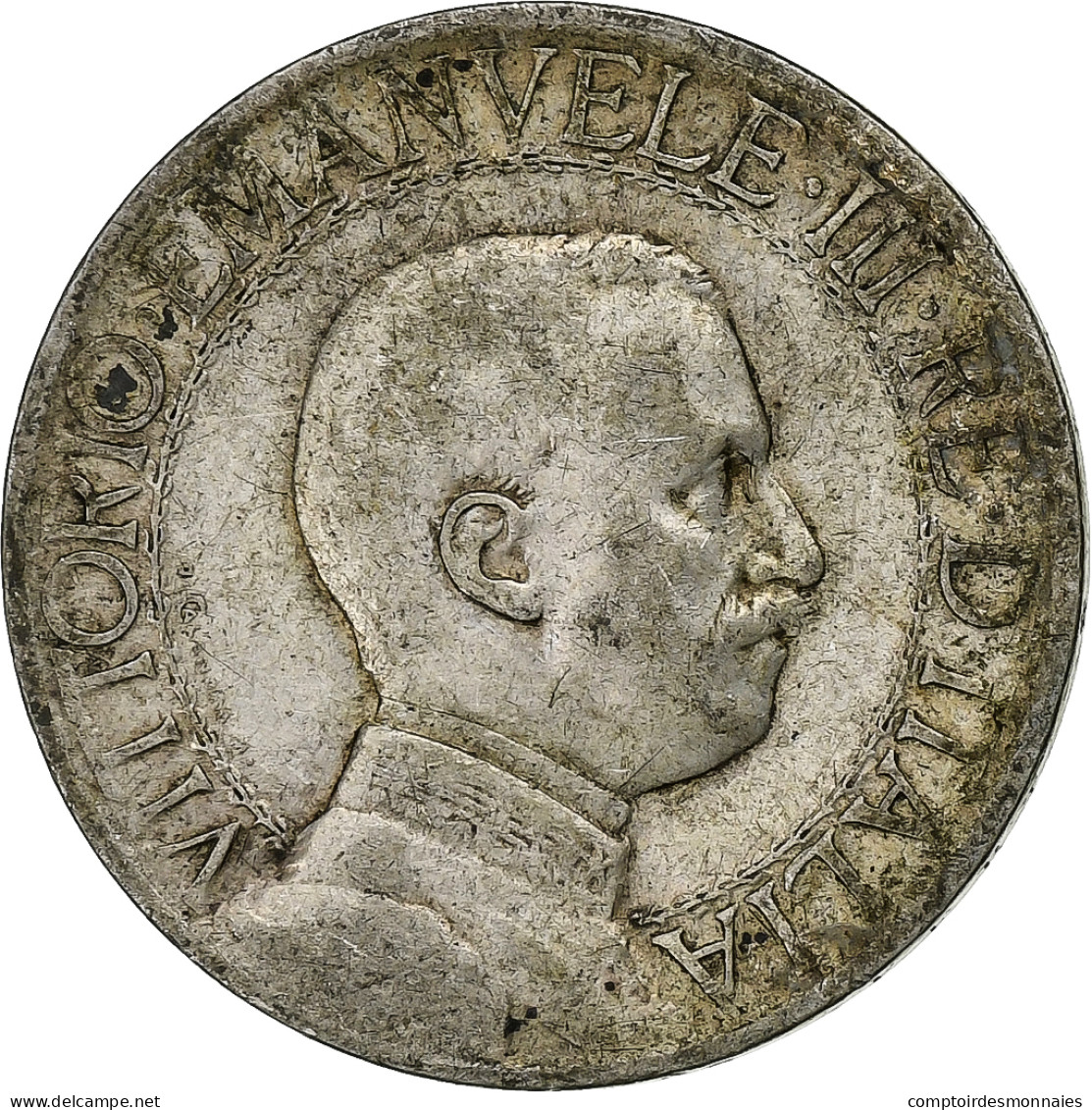 Monnaie, Italie, Vittorio Emanuele III, Lira, 1910, Rome, TB, Argent, KM:45 - 1900-1946 : Víctor Emmanuel III & Umberto II