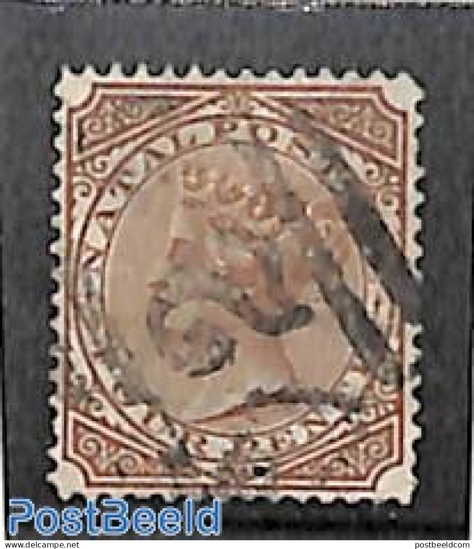 Natal 1874 4d, WM Crown-CC, Perf. 14, Used, Used Stamps - Natal (1857-1909)