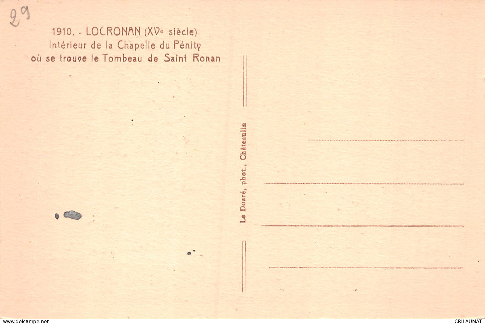 29-LOCRONAN-N°T5067-B/0397 - Locronan