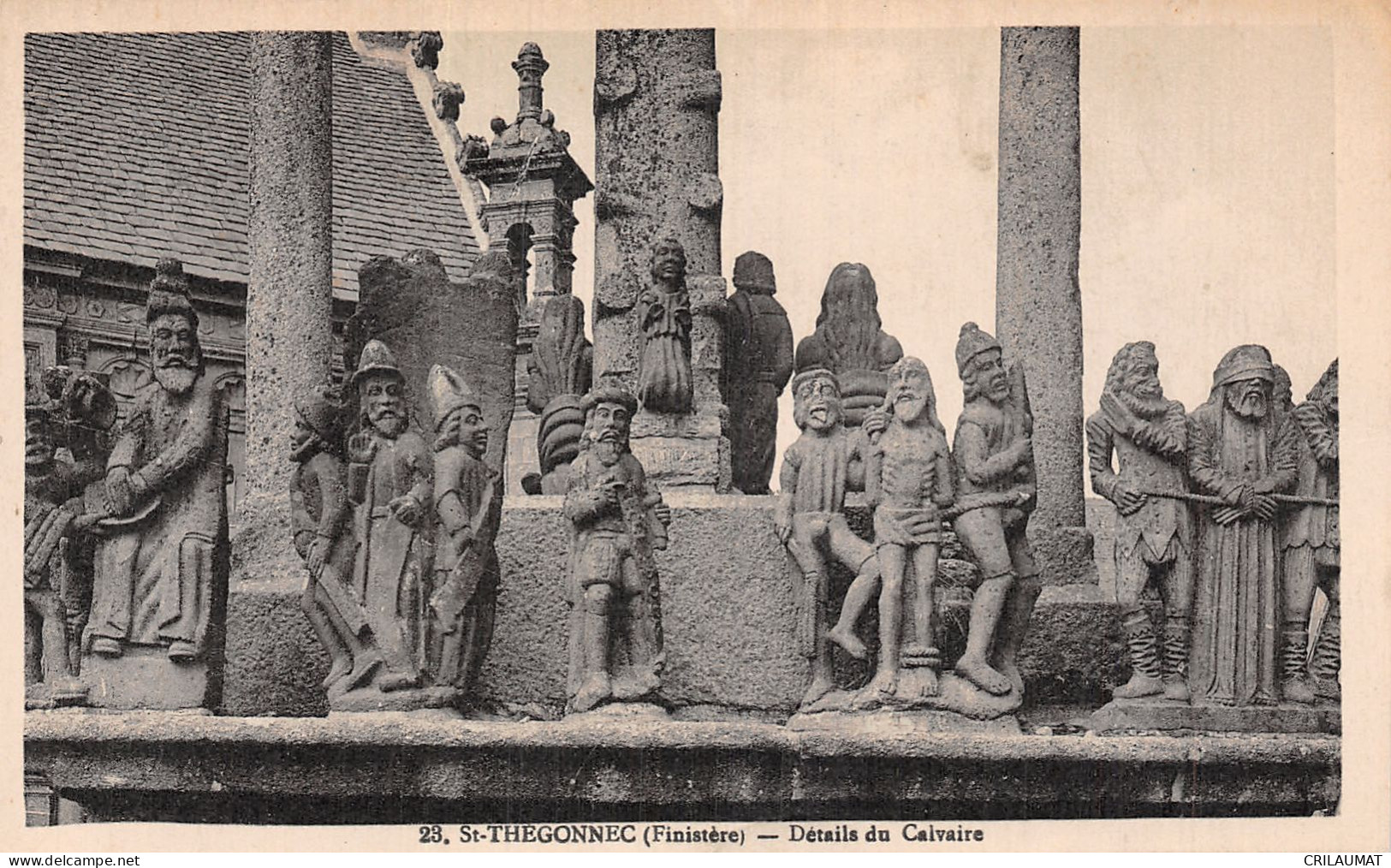 29-SAINT THEGONNEC-N°T5067-B/0245 - Saint-Thégonnec