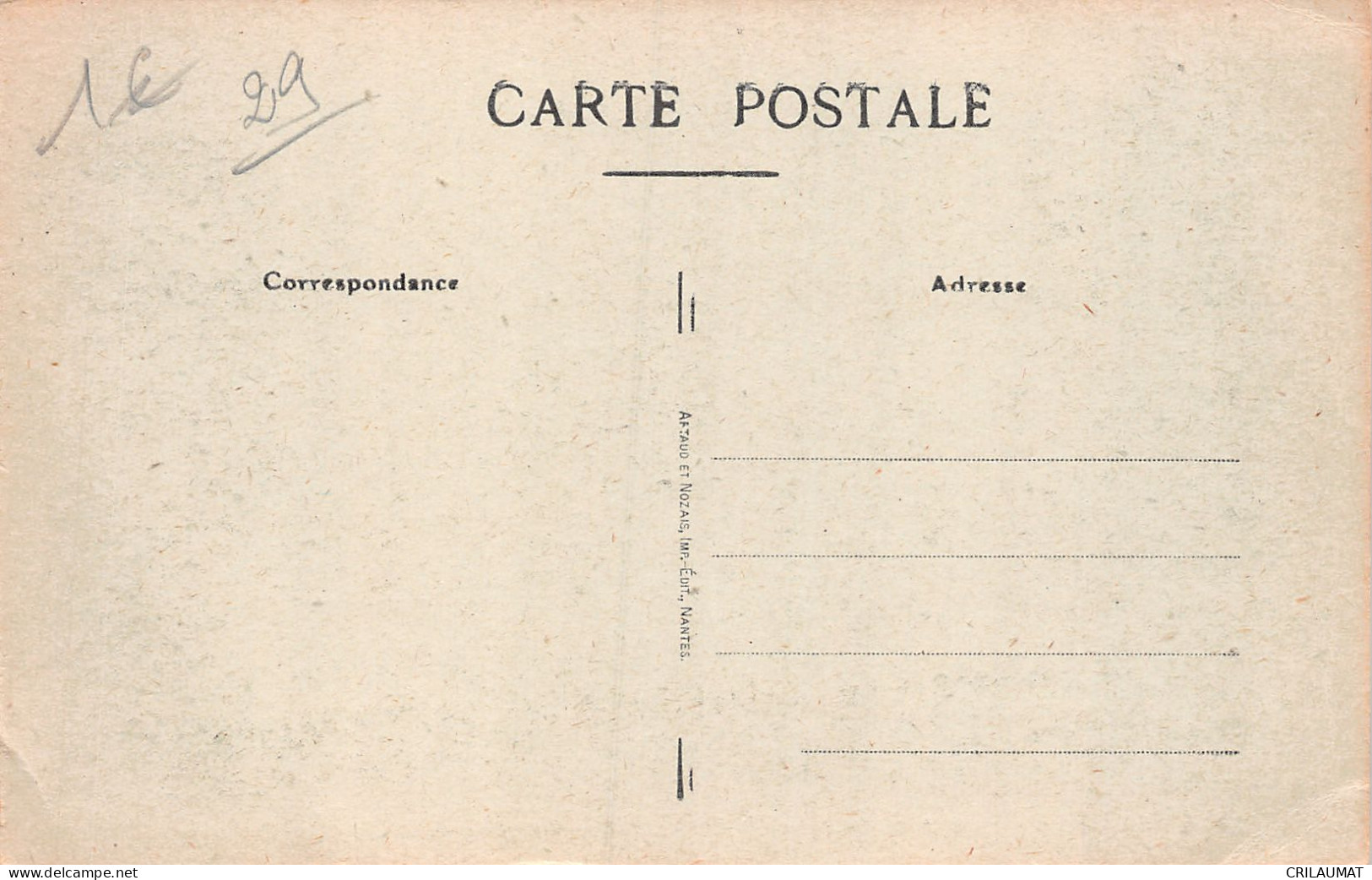 29-QUIMPERLE-N°T5067-B/0163 - Quimperlé