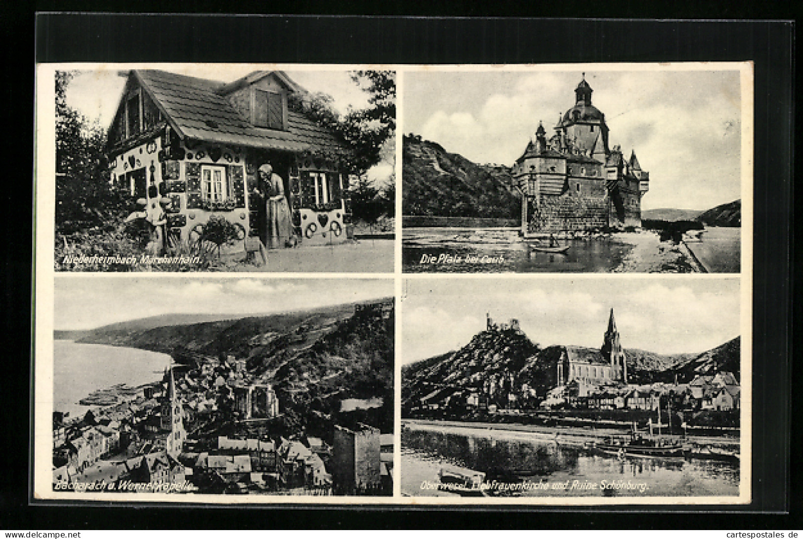 AK Niederheimbach, Märchenhain Und Liebfrauenkirche Aus Oberwesel  - Oberwesel