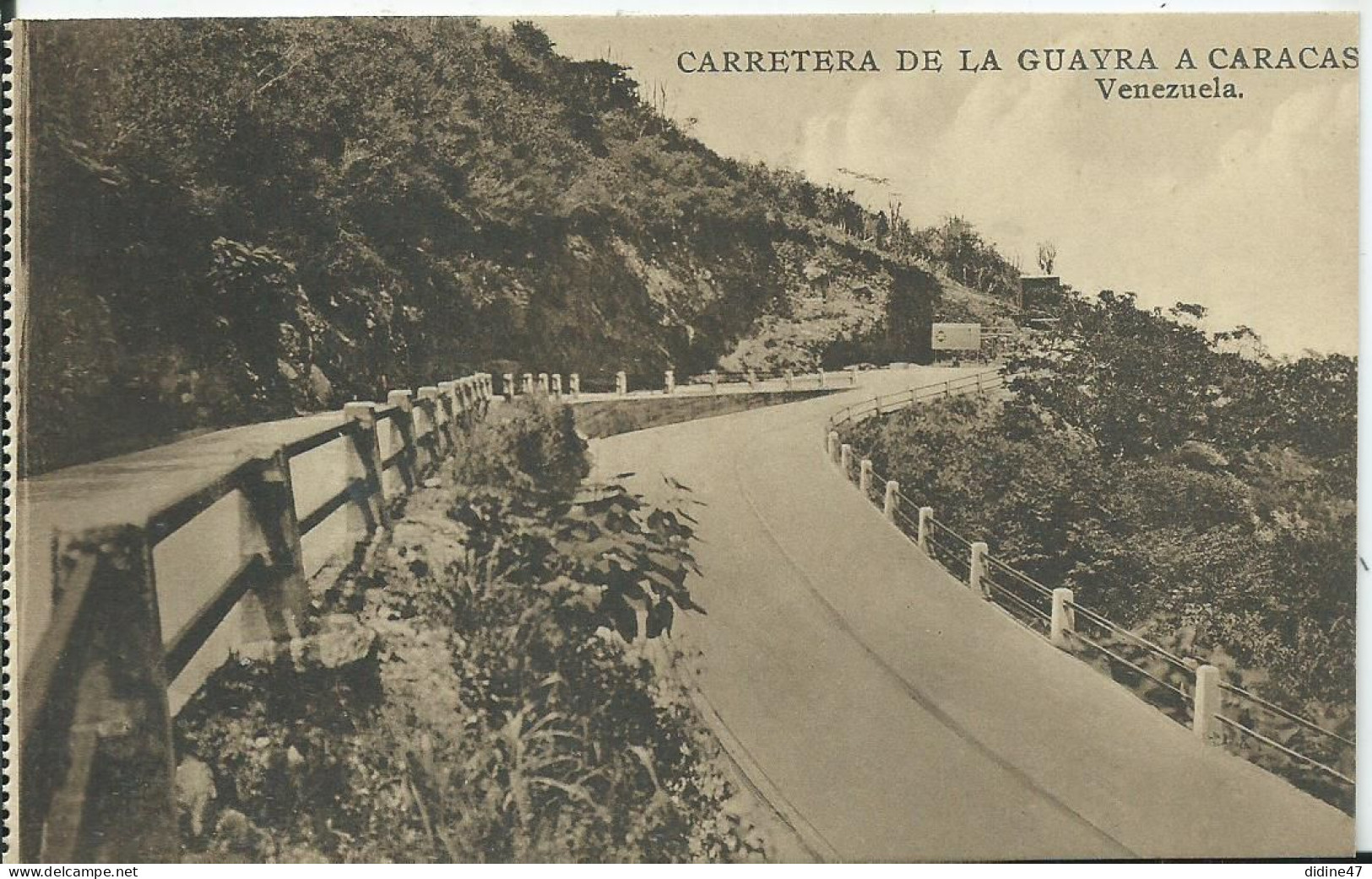 VENEZUELA - CARRETERA DE LA GUAYRA A CARACAS - Venezuela