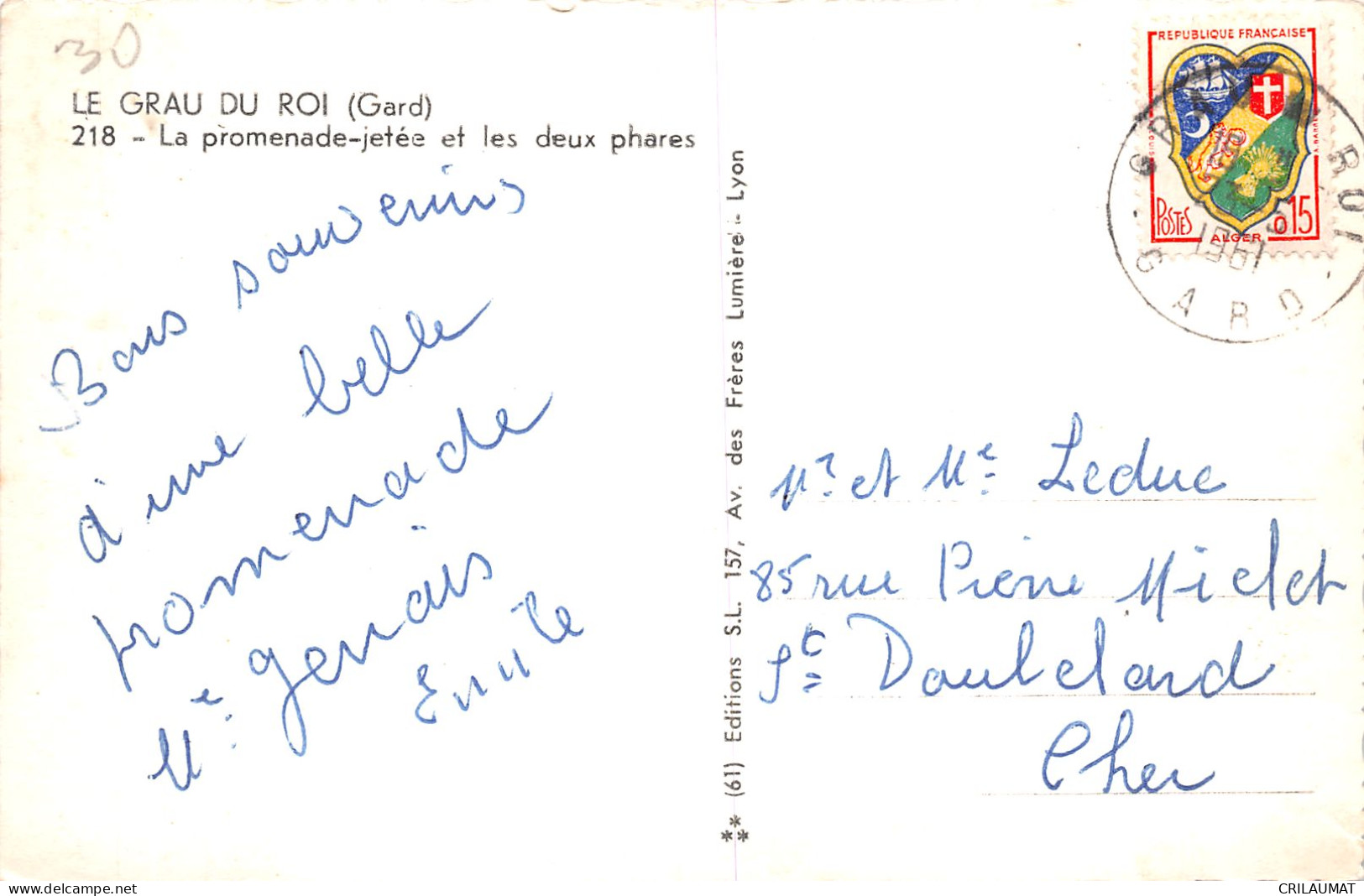 30-LE GRAU DU ROI-N°T5067-C/0321 - Le Grau-du-Roi