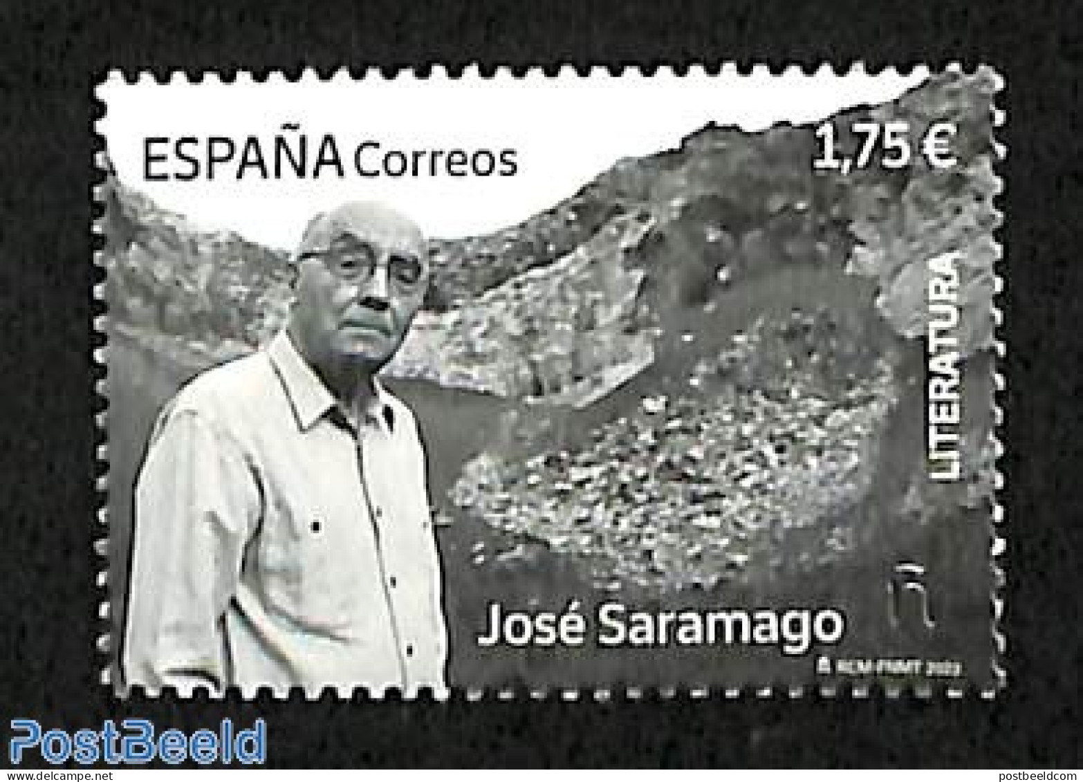 Spain 2023 José Saramago 1v, Mint NH, Art - Authors - Nuevos