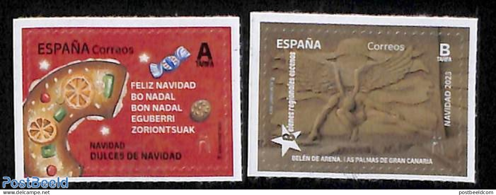 Spain 2023 Christmas 2v S-a, Mint NH, Religion - Christmas - Unused Stamps