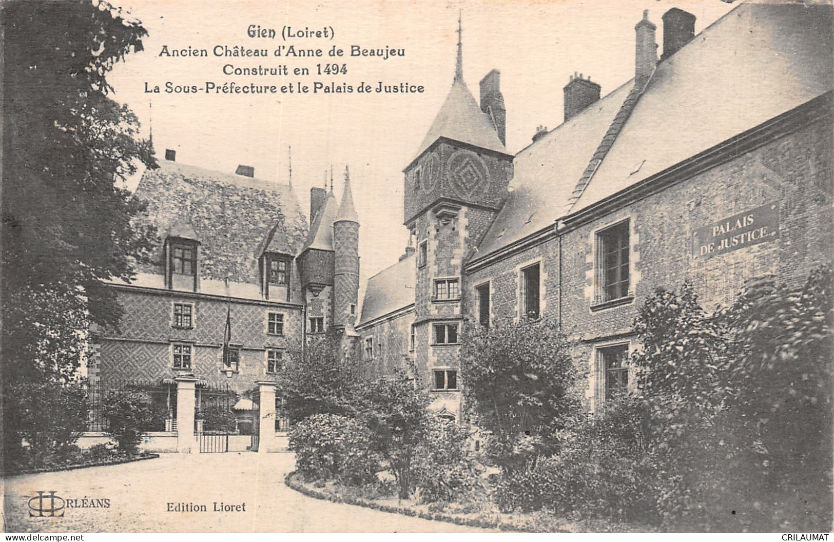 45-GIEN-N°T5068-C/0091 - Gien