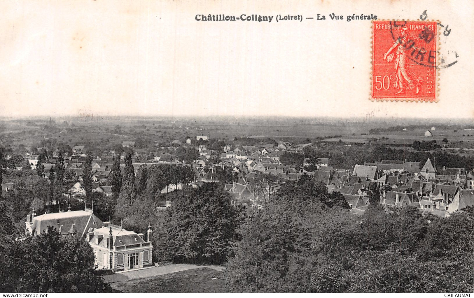 45-CHATILLON COLIGNY-N°T5068-B/0189 - Chatillon Coligny